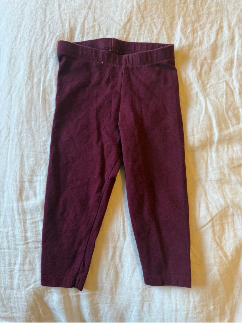 Cat & Jack Burgundy Leggings 18M Baby Girl Toddler